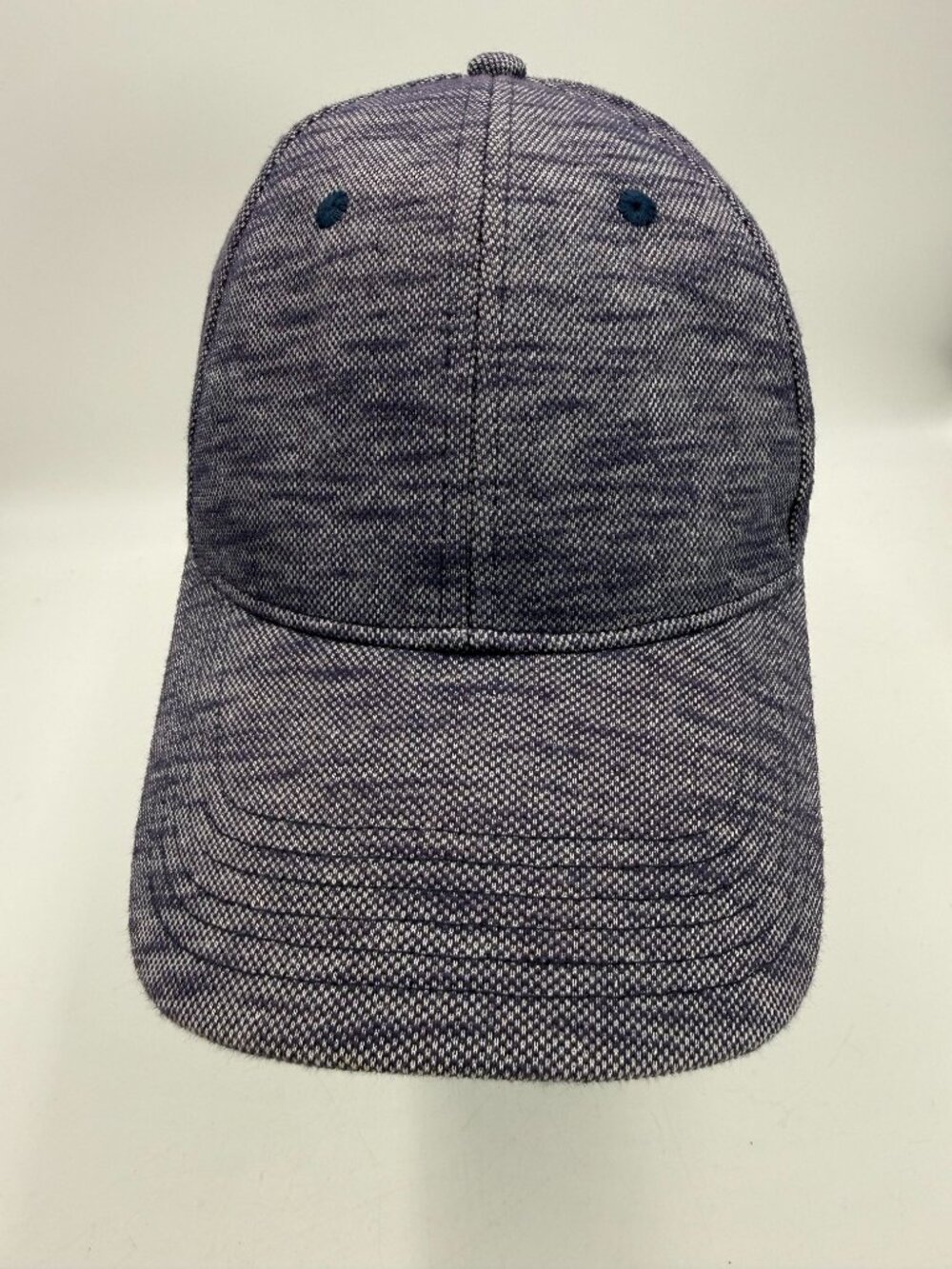 Ben Sherman Hat Blue White Heathered Textured Strapback Adjustable Cap One Size